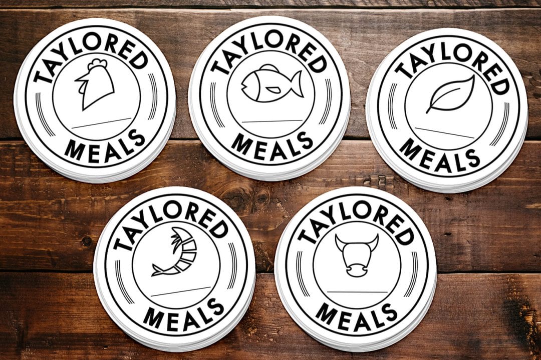 Taylored Meals — Stickers