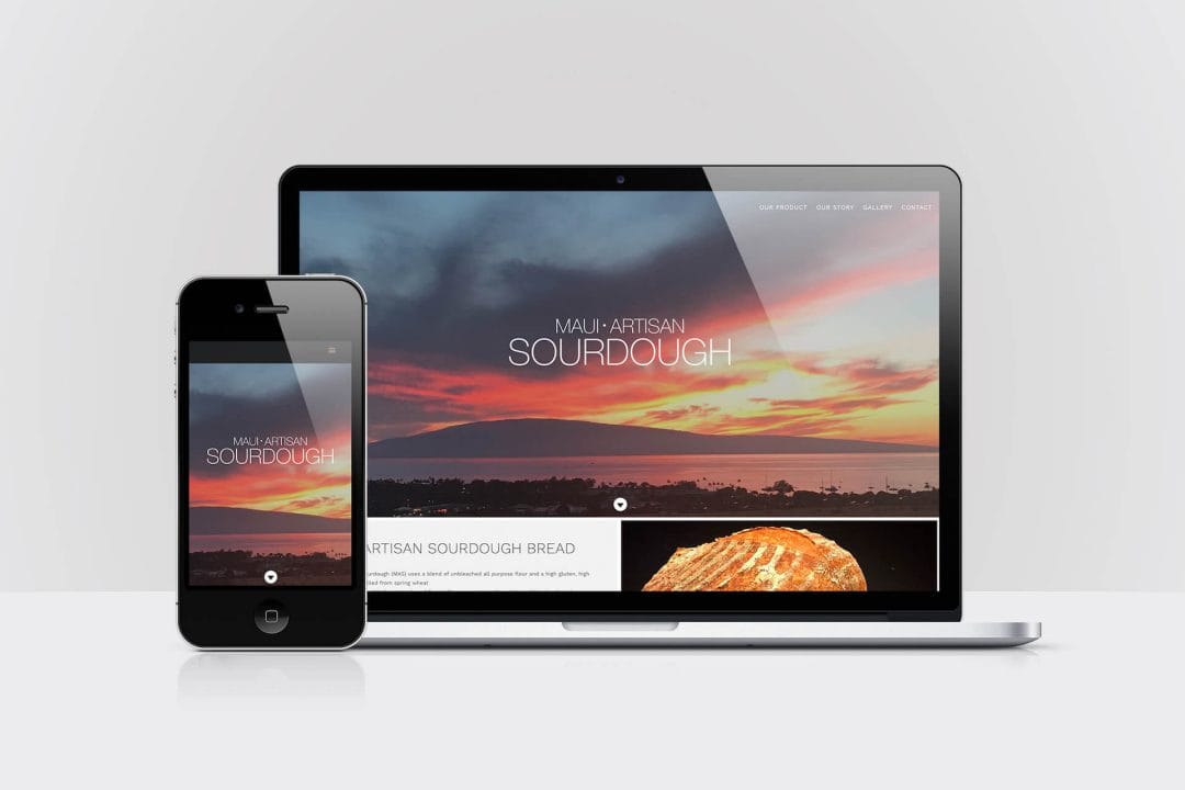 Maui Artisan Sourdough — Responsive Website Design