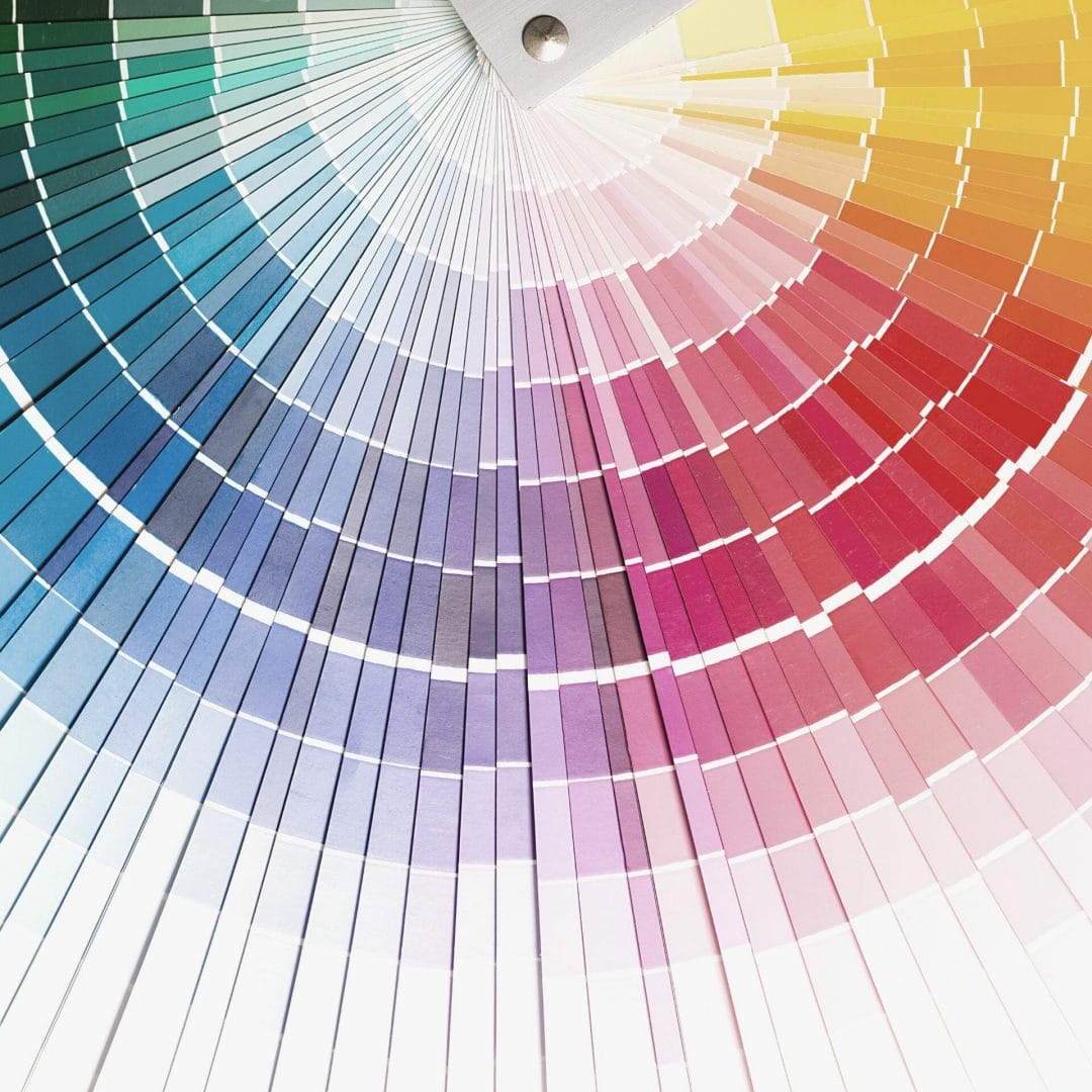 brand colors: rainbow color wheel